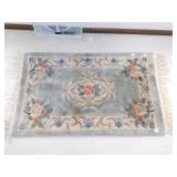 WOOL AREA RUG 29" X 50" & 66" X 42"