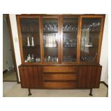 MID-CENTURY STANLEY CHINA CABINET 70" W