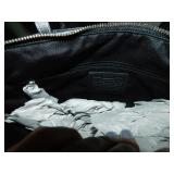 COACH PURSE BLACK 14" W