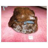 MINK HAT WITH SIDES TO COVER EARS