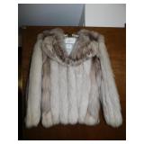 MILLER GRAY FOX JACKET - 26" LONG SZ. LARGE