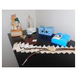 ALABASTER DOGS, EGG, ETC.