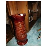 ROYAL HAEGER PLANTER 19 1/2" H WITH FLOWER DESIGN