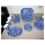 STAFFORDSHIRE ENGLAND CALICO IRONSTONE