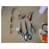 SCISSORS, SCREW DRIVER ETC.