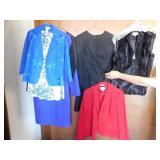 SMALL GRAFF BLUE JACKET & SKIRT PETITE