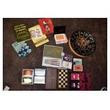 CARDS, BRIDGE SET, METAL TRINIDAD INSTRUMENT WITH