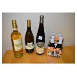 PINOT GRIGIO, CHARDONNAY, KORBEL, 1986