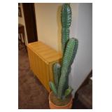 FAUX 41" H CATCUS IN PLANTER