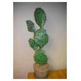 CATCUS FAUX WITH PLANTER -44" H