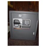 SENTRY SAFE W/ COMBO AND KEY AND MOUNTING