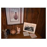 ANSEL ADAMS BOOK, 2 FRED HAYES NAVAJO INDIAN