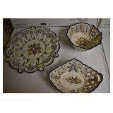 PORTUGAL SET OF 3 DISHES