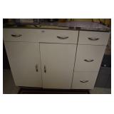 METAL CABINET 4 DRAWER 2 DOOR VERY CLEAN
