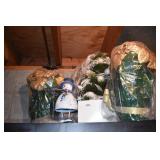 GOLD POINTSETTA, TREE ETC.