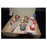 VINTAGE AUSTRALIA ORNAMENTS,SANTA JAPAN