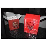 GLASSES 4 LENOX - 4 GORHAM HOLIDAY IN BOX