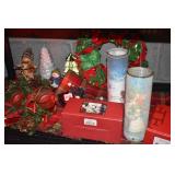 CANDLES, CENTER PC., BATTERY OP RE CANDLES, LENOX