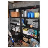 BLACK PLASTIC SHELVES 5 SHELVES 3