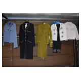 LONG DRESS SZ. 6 - PANT SUIT, SMALL JACKETS