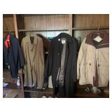GROUP OF 4 MENS JACKETS, LONDON FOG SIZE L
