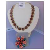 TALBOT NEW AMBER STRAND & PIN $79.00 & 49.00