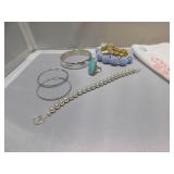 COACH DUST COVER, SZ. 7 TURQUOISE COLOR RING, LG