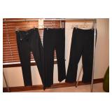 BLACK SLACKS 5 PAIRS INC 0P, JAMIE SADOCK, ETC.