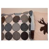 MOOSE PILLOW, CIRCLE PILLOW, ETC.