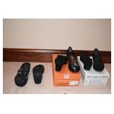 COACH SANDLES, AGL PD. 375.00, BUCKLE TOP SHOES, L