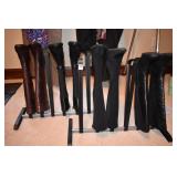 BLONDO BLACK SZ. 6 BOOTS, AND RALPH LAUREN BROWN