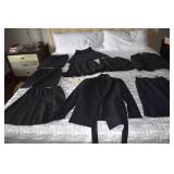 DESIGNER BLACK SKIRTS SZ. 0 & THEORY BLACK JACKET