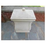 FRONT GATE LIMESTONE RESIN FAUX CEMENT TRASH