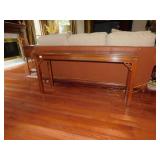 CHINESE CHIPPENDALE TABLE INLAY TOP 56" W X 14" D