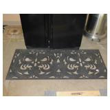 THICK RUBBER MAT 56 1/2" X 24"