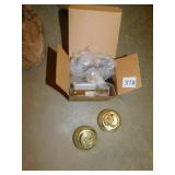 THREE NEW DEAD BOLT DOUBLE LOCK SET NEW IN BOX W/