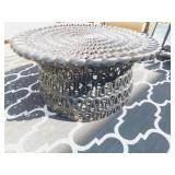 FRONT GATE FAUX CAST IRON LOOK RESIN COFFEE