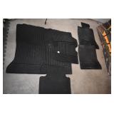 CAR MATS BMW, MERCEDES, AND PAIR CANNON MATS