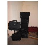 ATLANTIC LARGE SUITCASE, VALET BAG, SMALL TOTE BAG