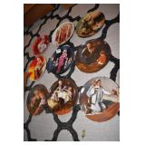 9 COLLECTOR PLATES INCL. MARILYN MONROE