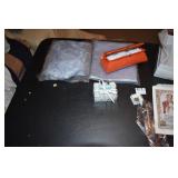 CROSSES 5, NEW COSMETIC BAG, 2 RAIN SUITS ETC.