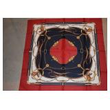 SCARF, WHITE HAT, SHOES, ETC.