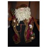 SANTA RED VICTORIAN STYLE 24" W/ BOX