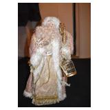 SANTA GOLD AND PINK 30" W/ BOX