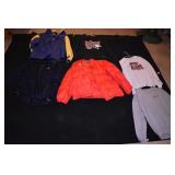 DOWN JACKET XL, LARGE AND XL SWEATSHIRTS