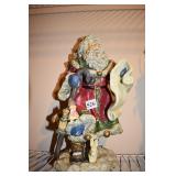 SANTA WITH HIS LIST 16" H