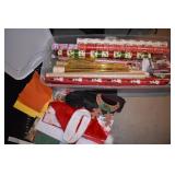 LARGE ASSORTMENT NICE WRAPPING PAPER IN STORAGE