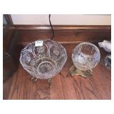 BOWLS ON STAND LOTUS BOWL ETC.