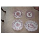 SPODE ARCHIVE PLATES 3 RURAL SCENE,