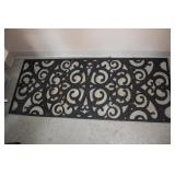 THICK RUBBER MAT 56 1/2" X 24